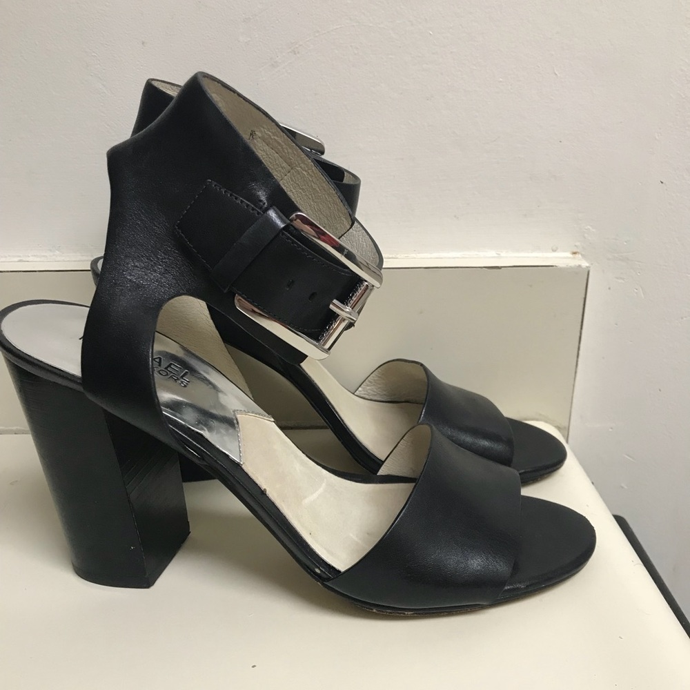 Michael by Michael Kors black heeled sandal